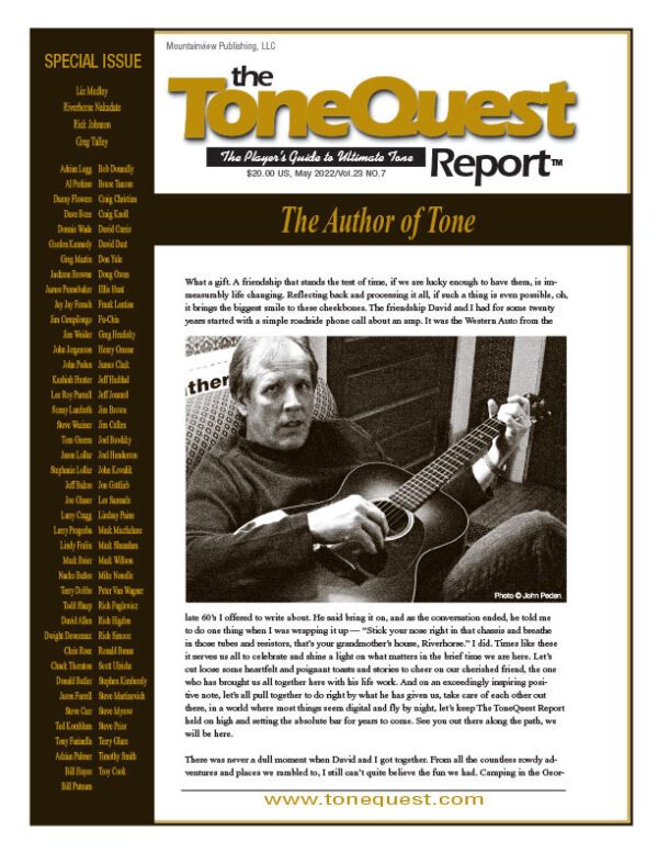 ToneQuest Report May 2022
